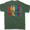 Military green Back Broome Boab and Peal Lugger T shirt
