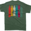 Military green Back Broome Palm Tree t shirt