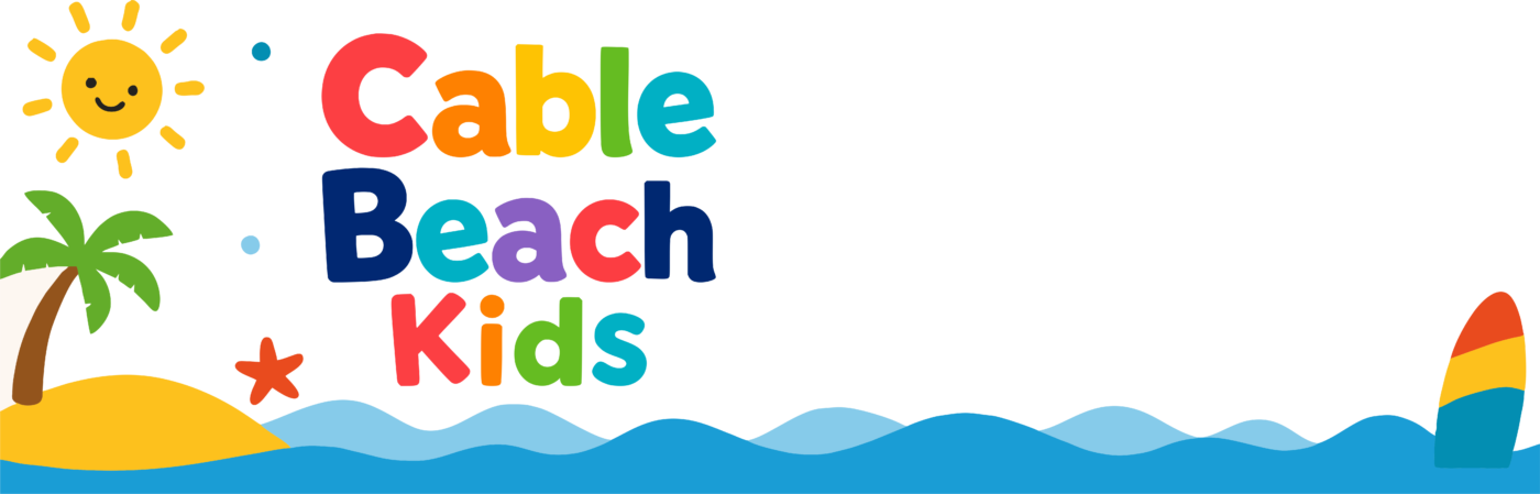 Cable Beach Apparel Kids Tshirt Banner